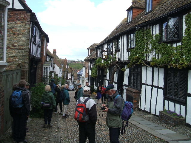 Rye cobbled street